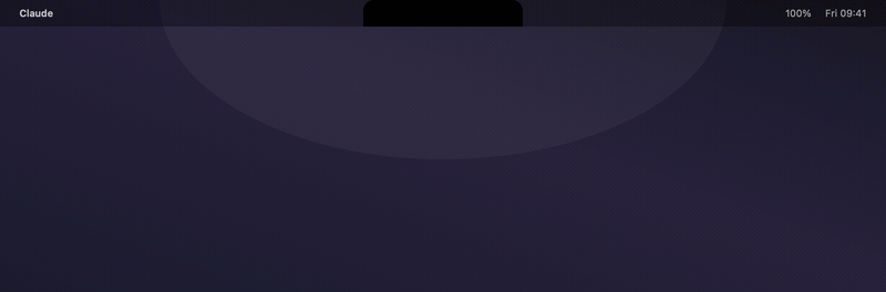 A card being swiped to the side to dismiss it, no button pressed